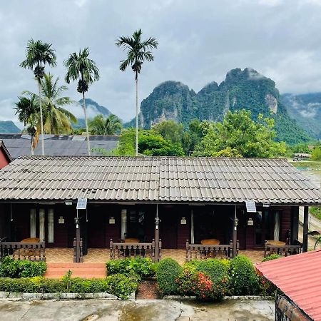 Bungalows Le Jardin Vangvieng Ванг-Виенг Экстерьер фото