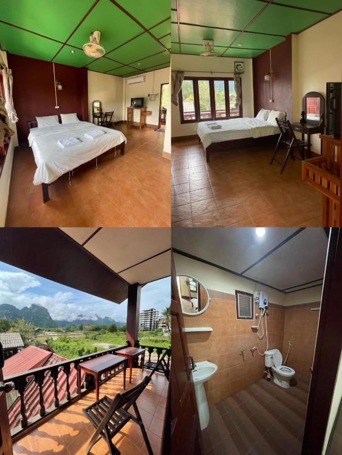 Bungalows Le Jardin Vangvieng Ванг-Виенг Экстерьер фото