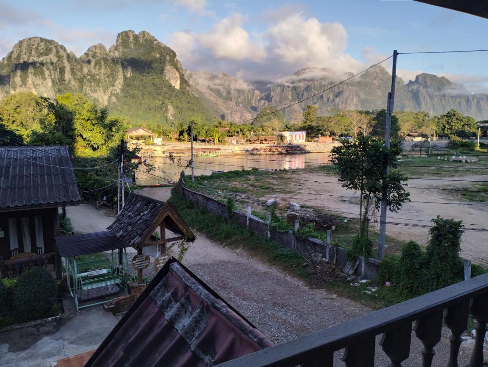 Bungalows Le Jardin Vangvieng Ванг-Виенг Экстерьер фото