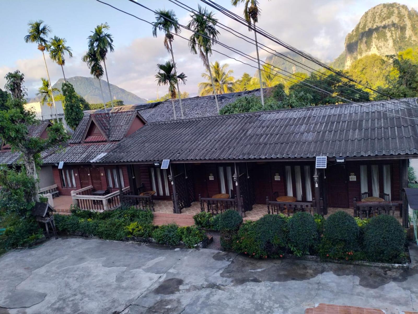 Bungalows Le Jardin Vangvieng Ванг-Виенг Экстерьер фото