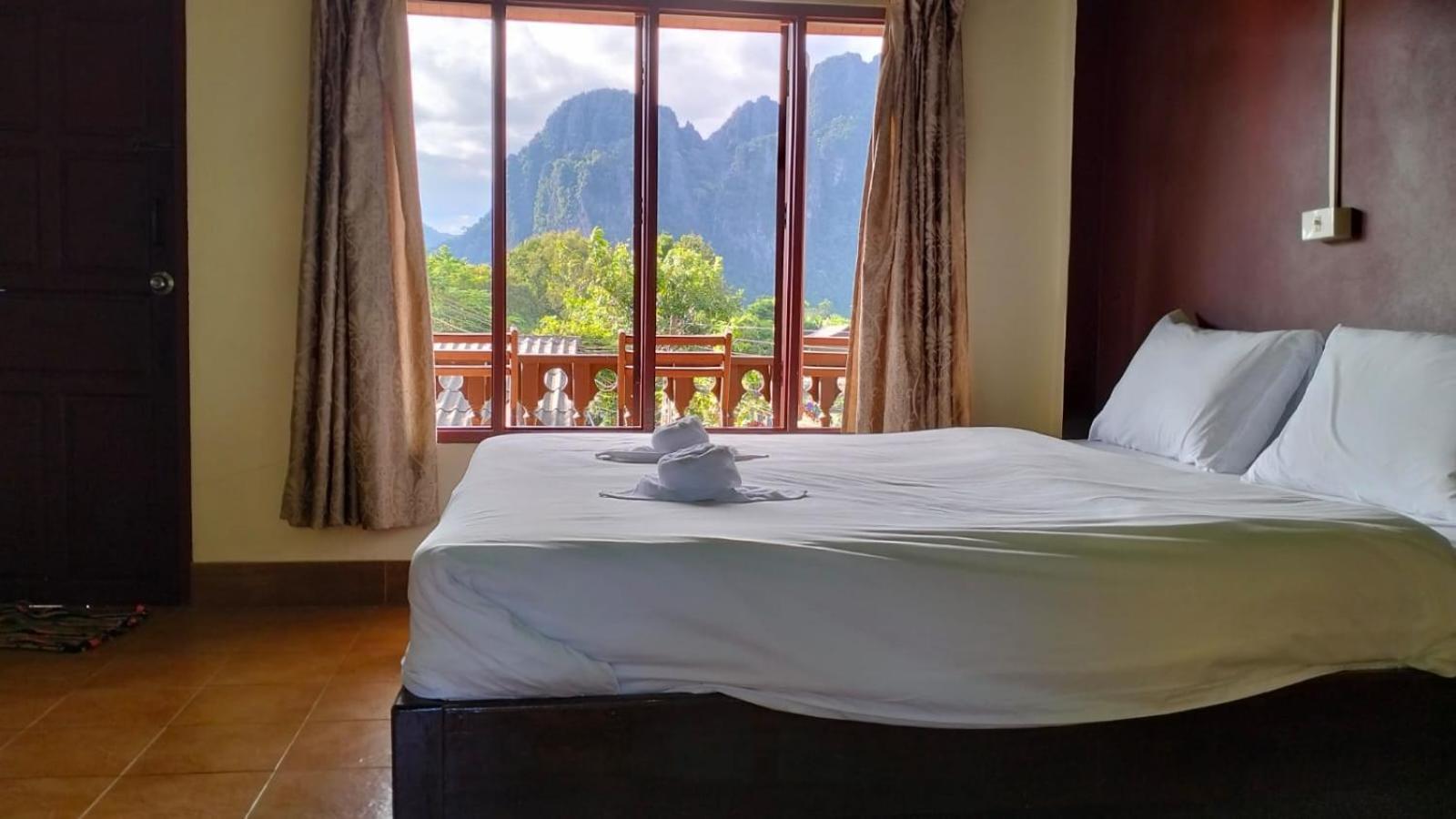 Bungalows Le Jardin Vangvieng Ванг-Виенг Экстерьер фото